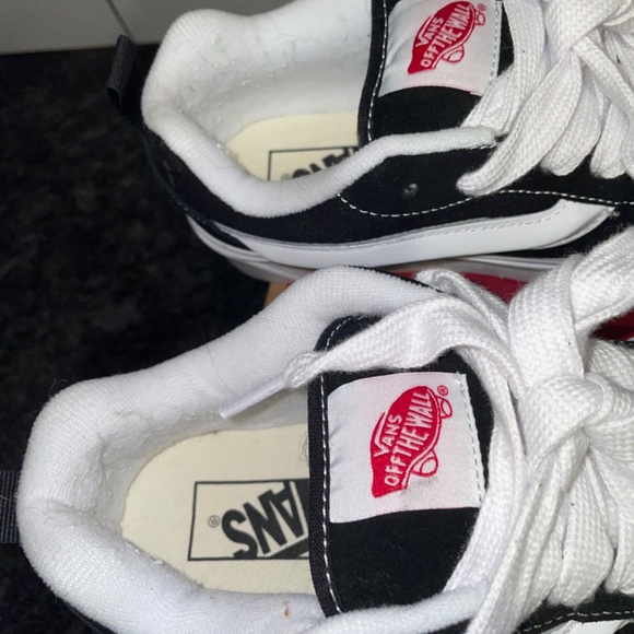 Vans Black and White Knu Stack unisex Mens 4.5 Womens 6 - Picture 6 of 13